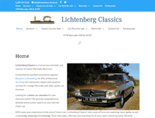 Tablet Screenshot of lichtenberg-classics.ie